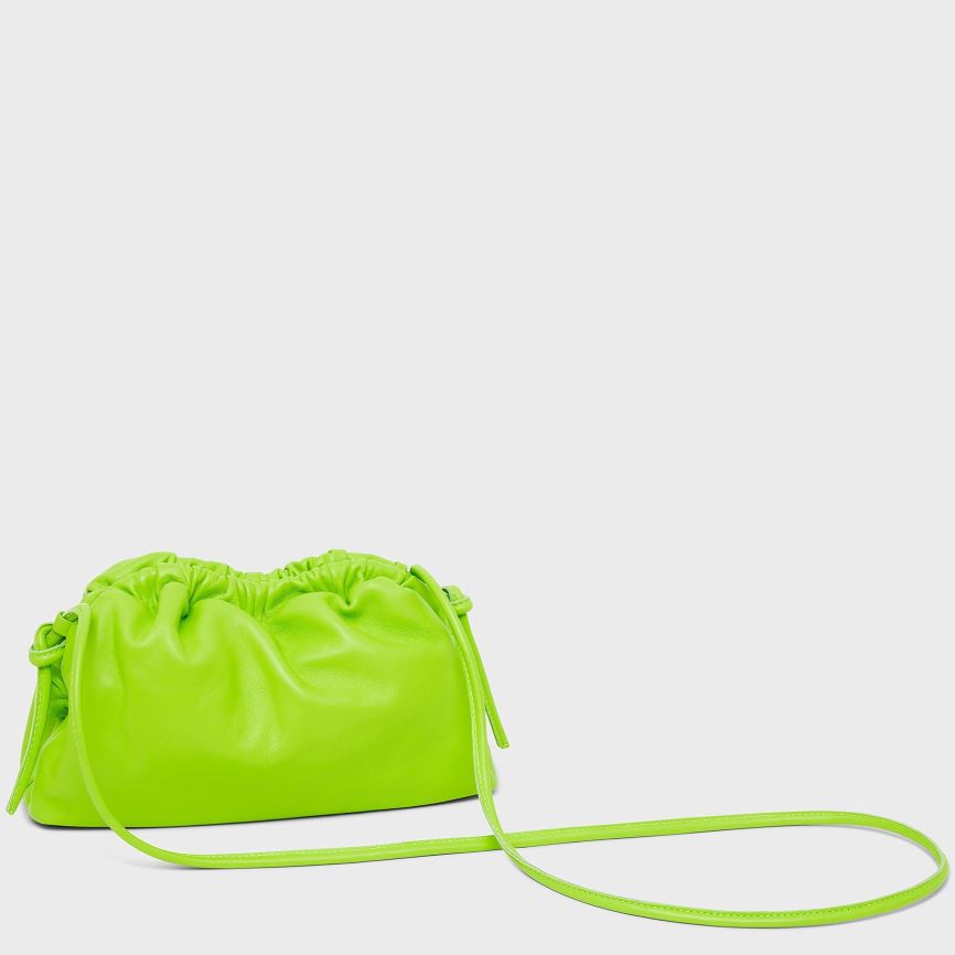 Women's Mansur Gavriel Mini Cloud Clutch Bags Light Green | AU 0678OL